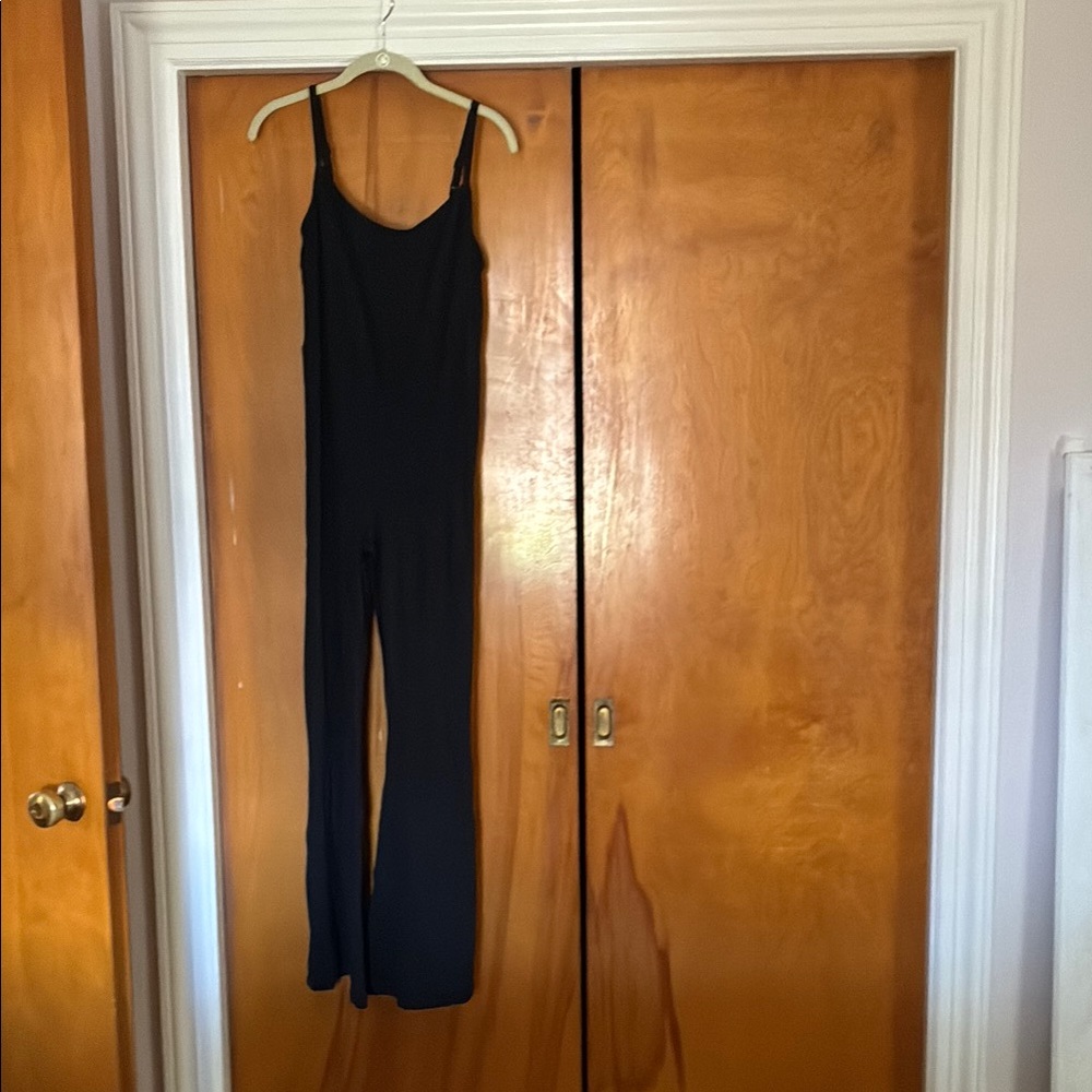 Aerie Classic Black Jumpsuit